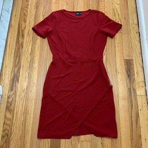 Red ASOS midi dress OFFERS WELCOMED